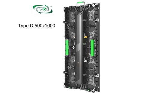 Type D P3.91 3840Hz Indoor Rental LED Panel 500x1000 Cabinet Corner Protector