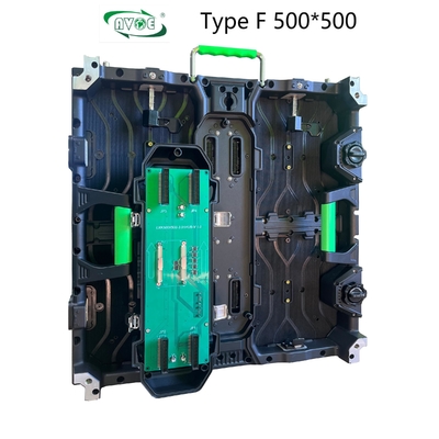 Type F 2.6mm Stage Rental LED Display Panel Curve Cabinet 500x1000mm