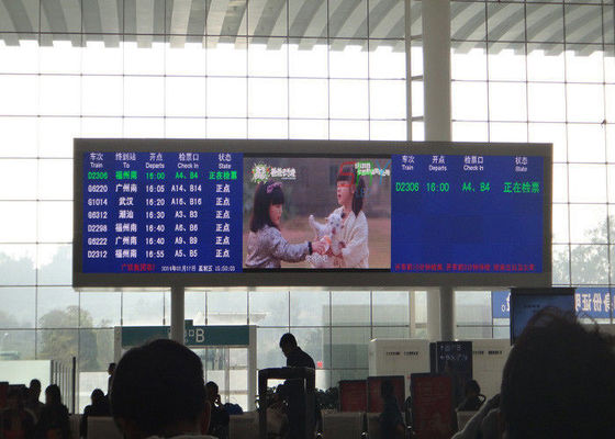 P4 indoor advertising led display For Shopping Center Stable Performance