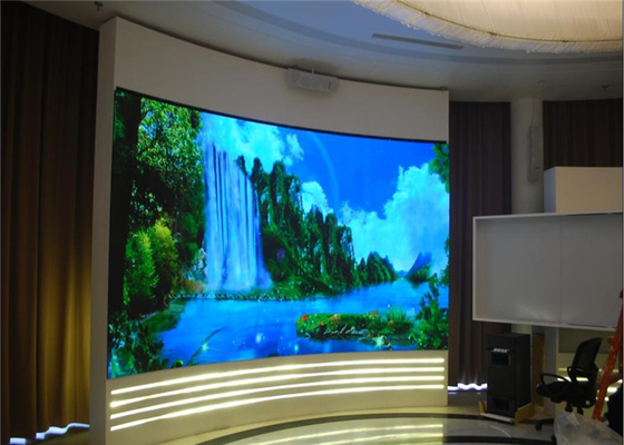 High Definition P4mm Indoor Fixed LED Display , Stage LED Video Wall  Display Vivid Colors