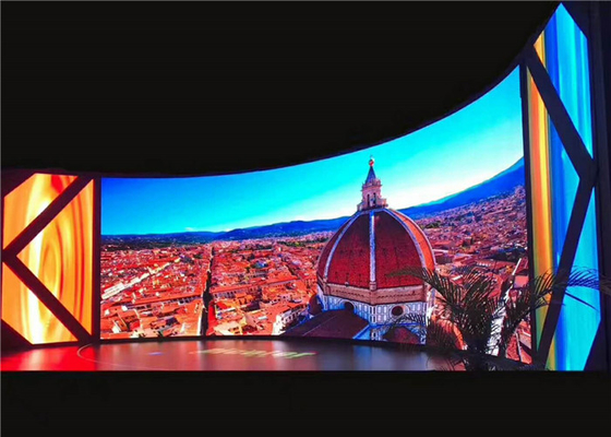 P4.81mm HD 4K Indoor Rental LED Display For Concert 150°/120° Viewing Angle Cabinet 500x500mm