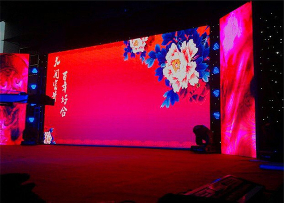 1R1G1B P3.91mm 1920Hz Indoor Rental LED Display Super Broad Viewing Angle Noiseless