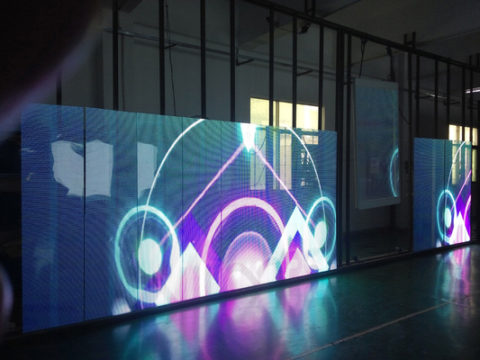 Ultra Thin P3.91-7.82 Transparent LED Display High Definition advertising led display screen