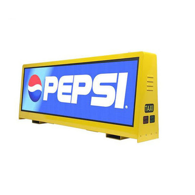 SMD1415 P2.5 Taxi Top LED Display 100W 1/16S Scan Mode double sided display 960x320