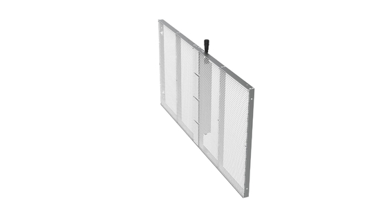 P3.9-7.8 AVOE transparent window display Special Emitting Angle 5000cd/sqm for shop window