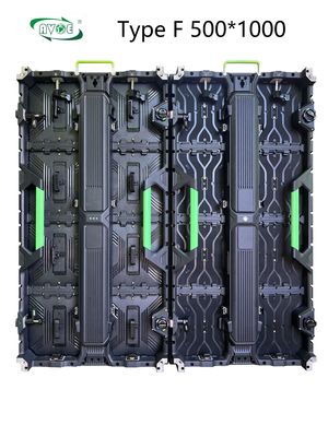 5500निट्स स्टेज एलईडी पैनल किराए पर P2.976 मल्टीपल वक्र कैबिनेट के साथ