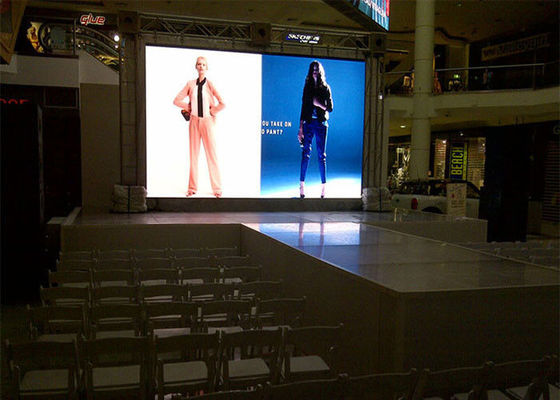 P4.81mm Stage Rental LED Display 500x1000mm Cabinet IP65/IP54 IP Rating 140°/140° Viewing Angle