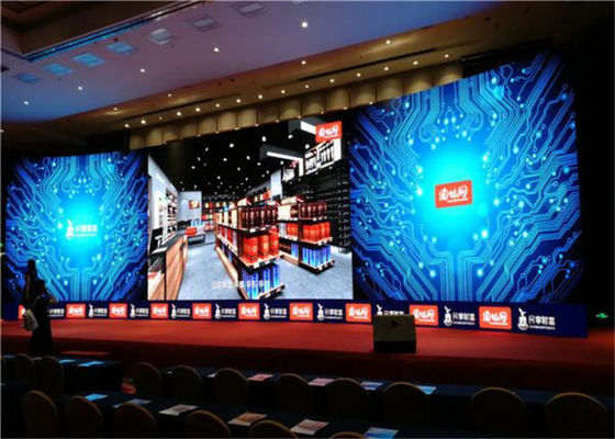 Professional P6mm Indoor LED Display Video Wall LED Screen 576*576mm Cabinet