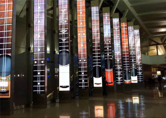 Commercial Decorative LED Display / Soft Led Screen With Outstanding Colorful Effect