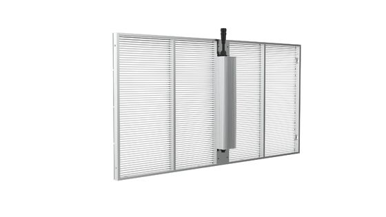 SMD1921 P7.82 पारदर्शी एलईडी डिस्प्ले 5000nits 500*1000mm कैबिनेट