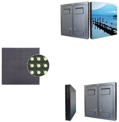 P8 DIP Outdoor Fixed LED Display RGB 8000nits Front Maintenance